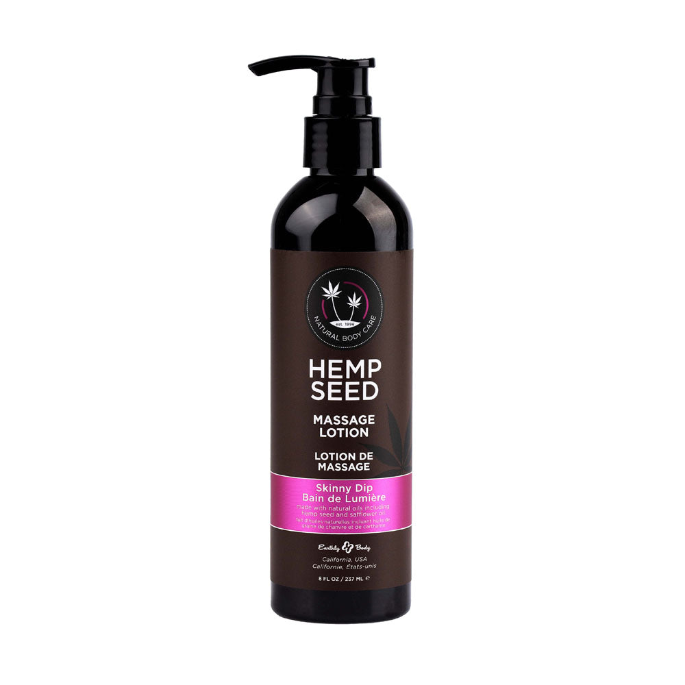 Skinny Dip Hemp Seed Massage Lotion – Vanilla and Fairy Floss Scented 237ml > Essentials > Massage Oil - Tophatter Daily Deals