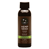 Hemp Seed Massage Lotion Naked In The Woods Tea And Ginger Scent 59ml Bottle > Essentials > Massage Oil - Tophatter Daily Deals