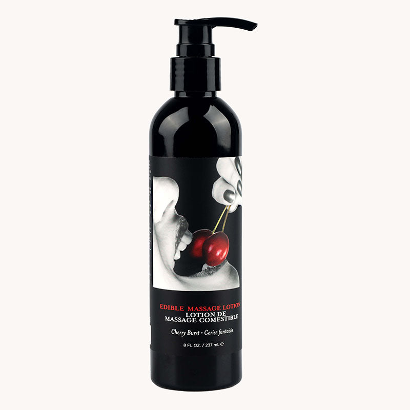 Edible Cherry Flavoured Massage Lotion 237 ml > Essentials > Massage Oil - Tophatter Daily Deals