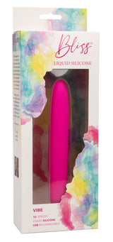 Bliss Liquid Silicone Vibe Pink 10-Speed Vibrator > Vibrators > Mini Vibrators - Tophatter Daily Deals