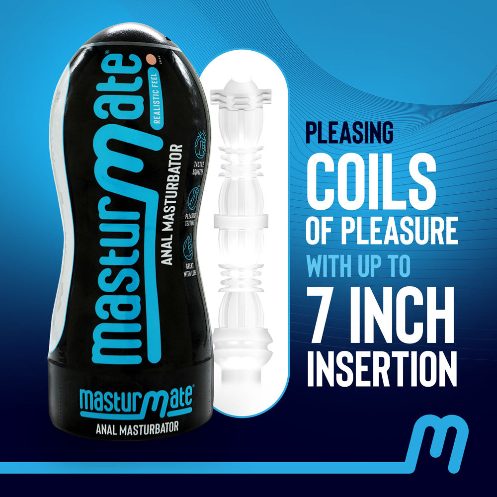 Masturmate Butt Cream Anal Stroker – Sleek Anal Masturbator > Sex Toys For Men > Masturbators > Manual - Tophatter Daily Deals