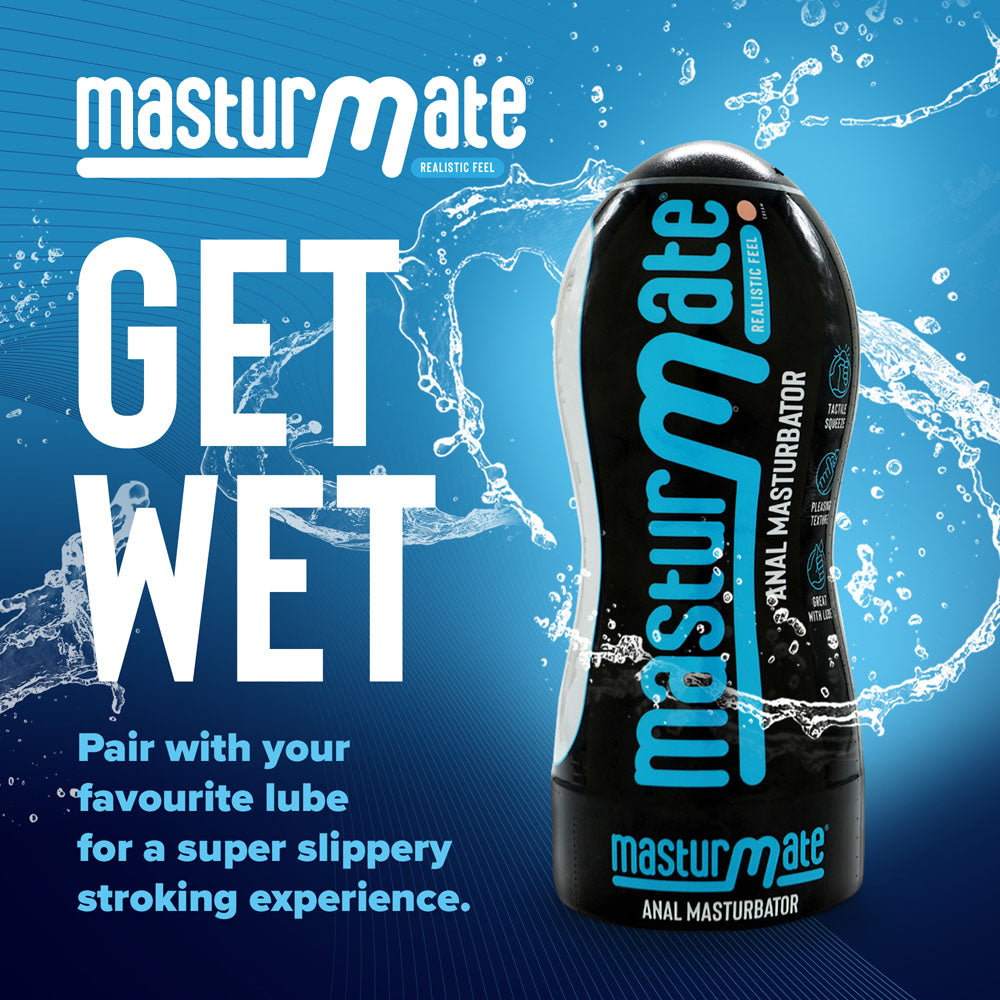 Masturmate Butt Cream Anal Stroker – Sleek Anal Masturbator > Sex Toys For Men > Masturbators > Manual - Tophatter Daily Deals