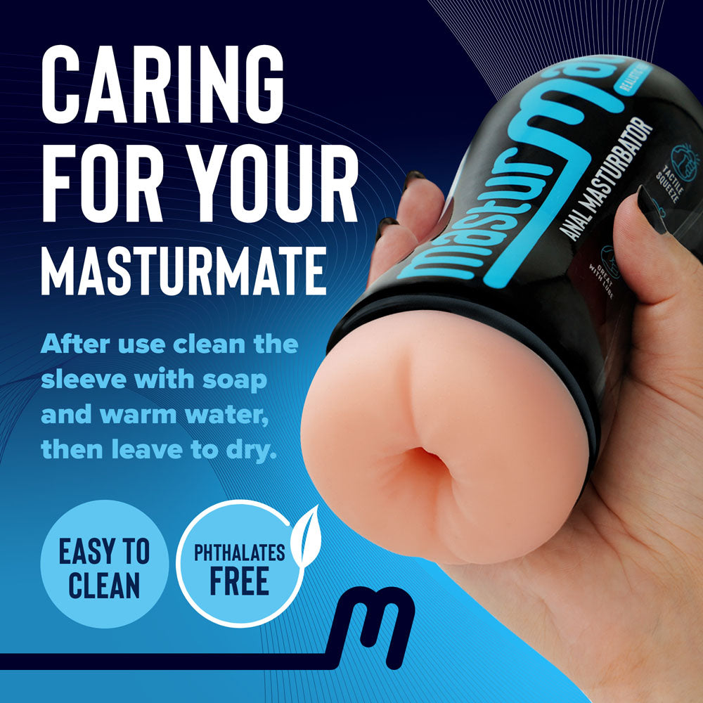 Masturmate Butt Cream Anal Stroker – Sleek Anal Masturbator > Sex Toys For Men > Masturbators > Manual - Tophatter Daily Deals