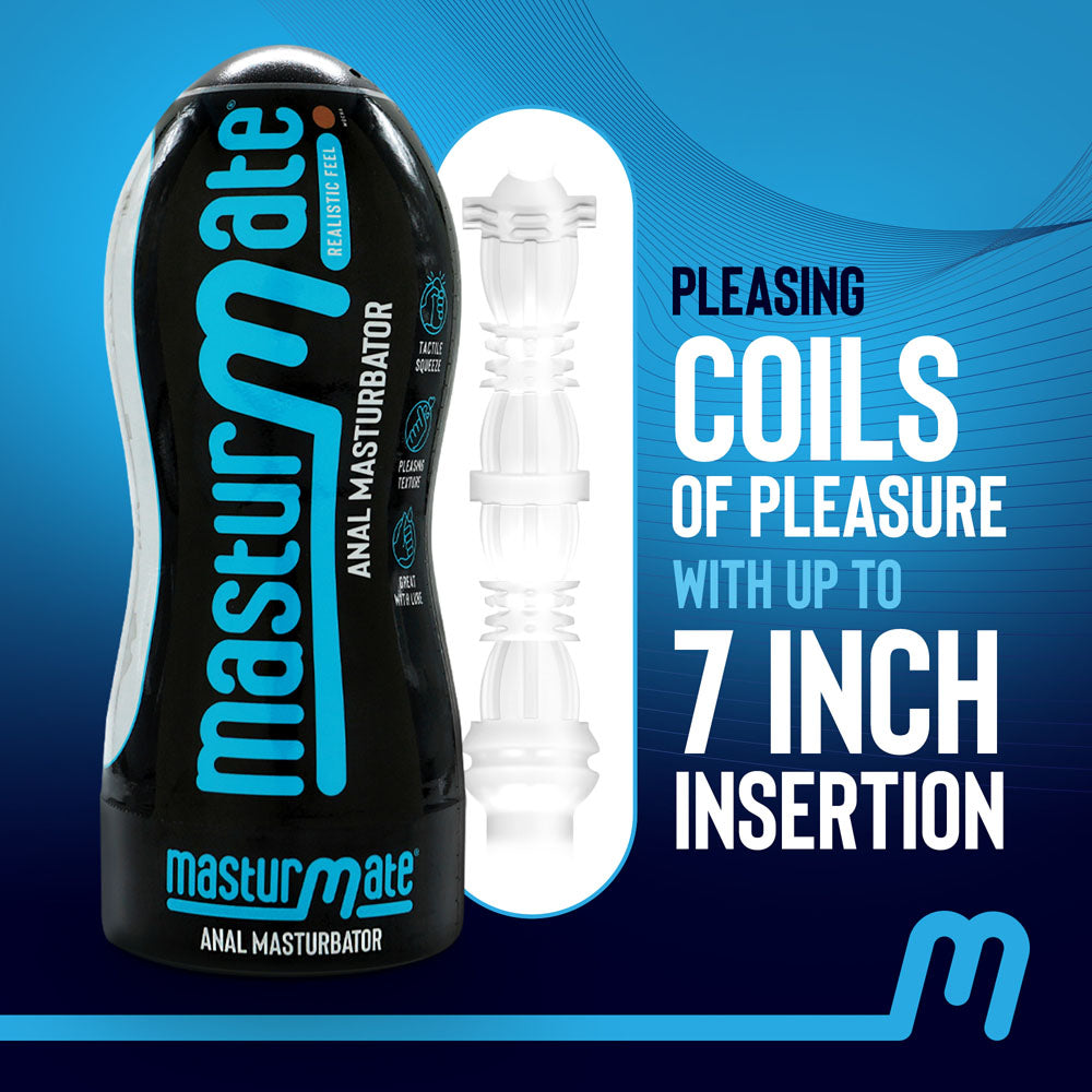 Masturmate Butt (Mocha) – Anal Stroker Male Masturbator > Sex Toys For Men > Masturbators > Manual - Tophatter Daily Deals