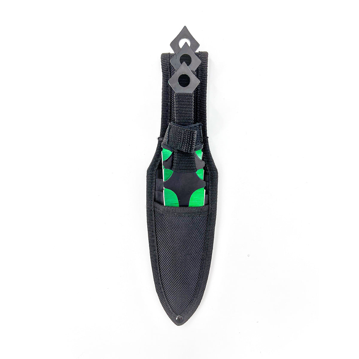 Momochi Ninjutsu Precision Throwing Knives Green knives - Tophatter Daily Deals