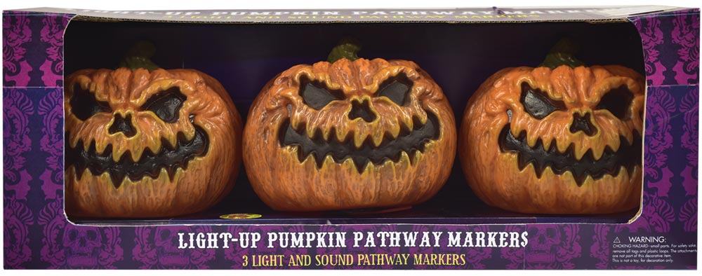 Evil Jack Pathway Markers Halloween Props & Displays - Tophatter Daily Deals