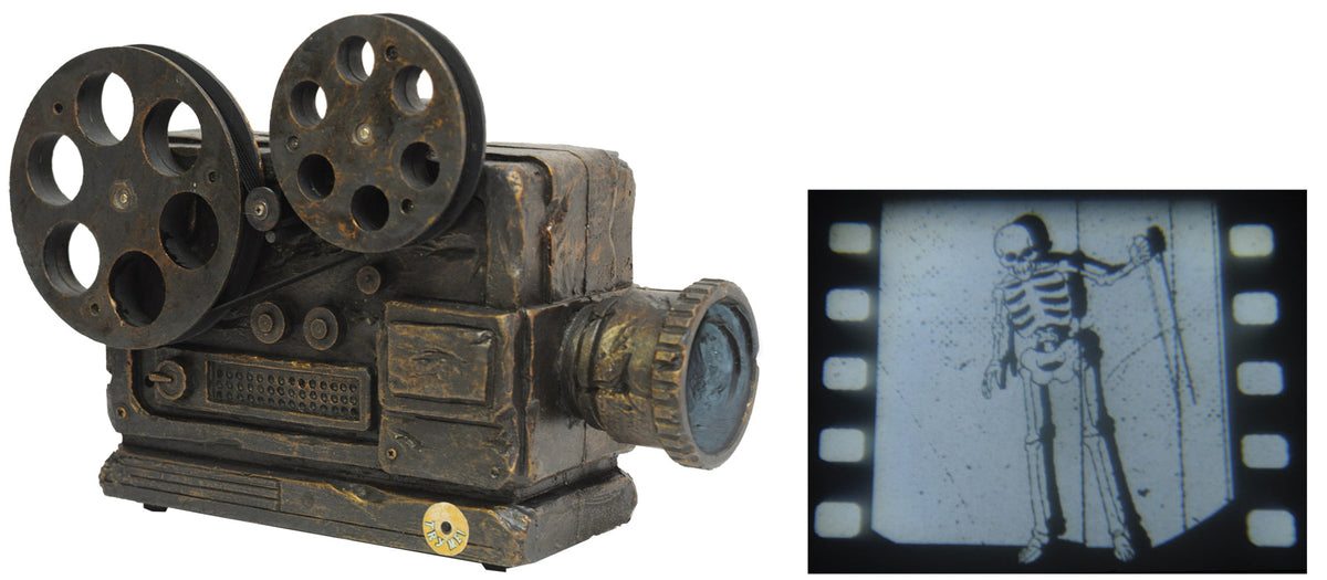 Haunted Movie Projector Animated Halloween Projection Lights - Tophatter Daily Deals