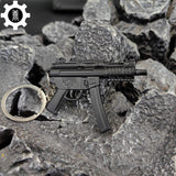 Metal MP5K Mini Submachine Gun Model Keychain - Tophatter Daily Deals