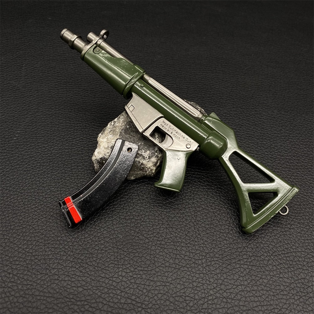 Metal MP5 SMG Miniature Gun 15.5CM/6.1" - Tophatter Daily Deals
