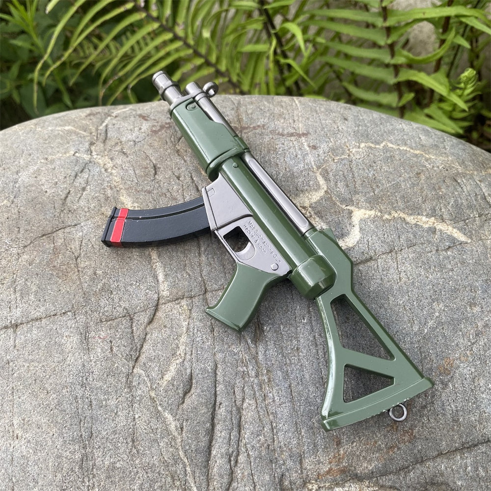 Metal MP5 SMG Miniature Gun 15.5CM/6.1" - Tophatter Daily Deals