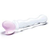 Glas Sweetheart (Pink) – Curved Glass Dildo 8 Inch > Glass > Dildos - Tophatter Daily Deals
