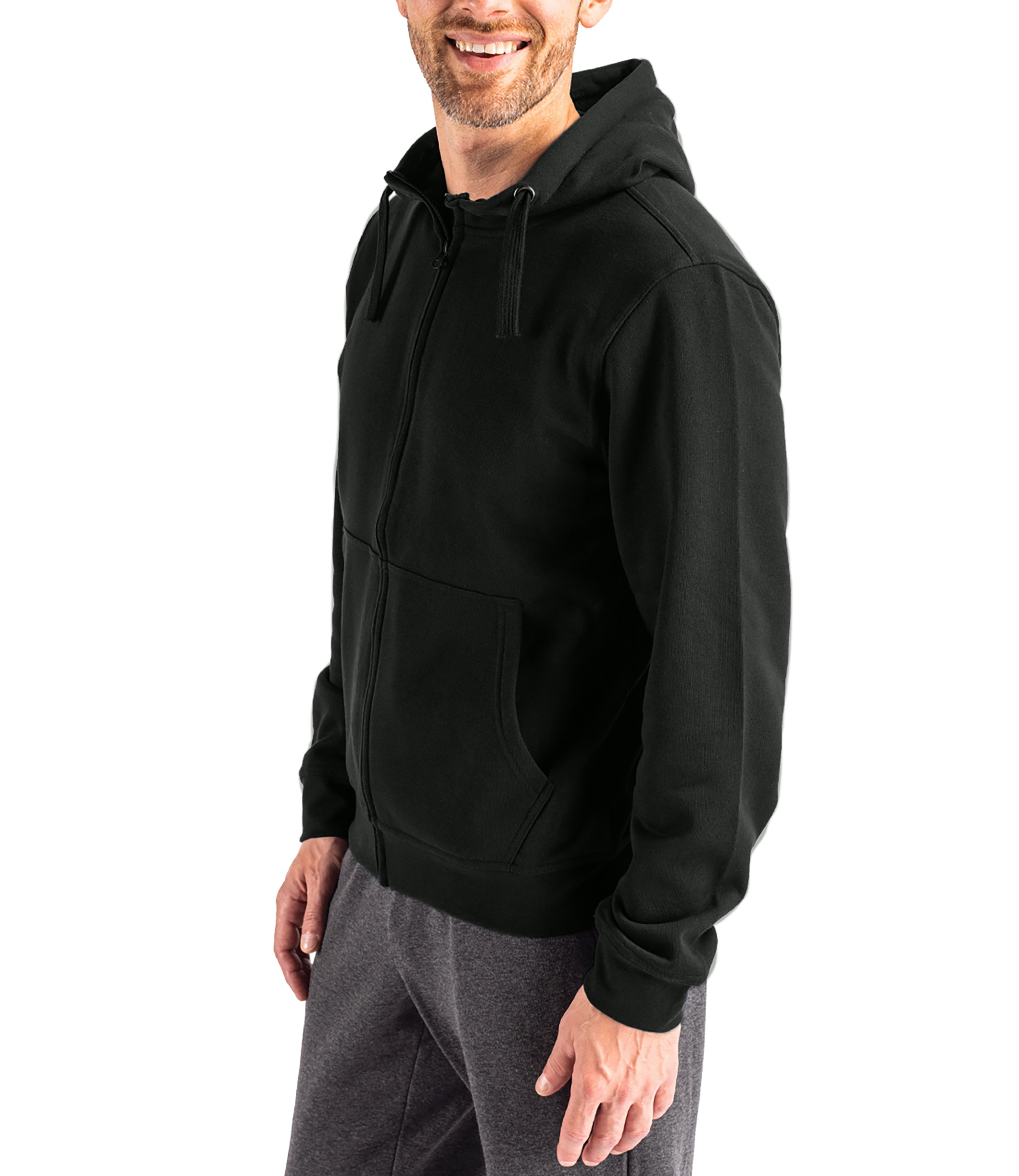 Cutter & Buck Clique Men's Stockholm Full Zip Hoodie Hoodie - Tophatter Daily Deals