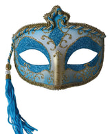 Women's Tasseled Mardi Gras Mask Halloween Masks - Tophatter Daily Deals