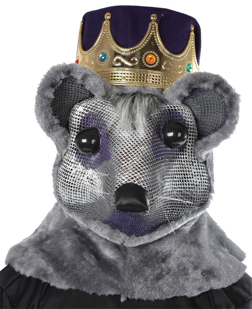 Purple & Red Mouse King with Crown Halloween Hats & Headpieces - Tophatter Daily Deals