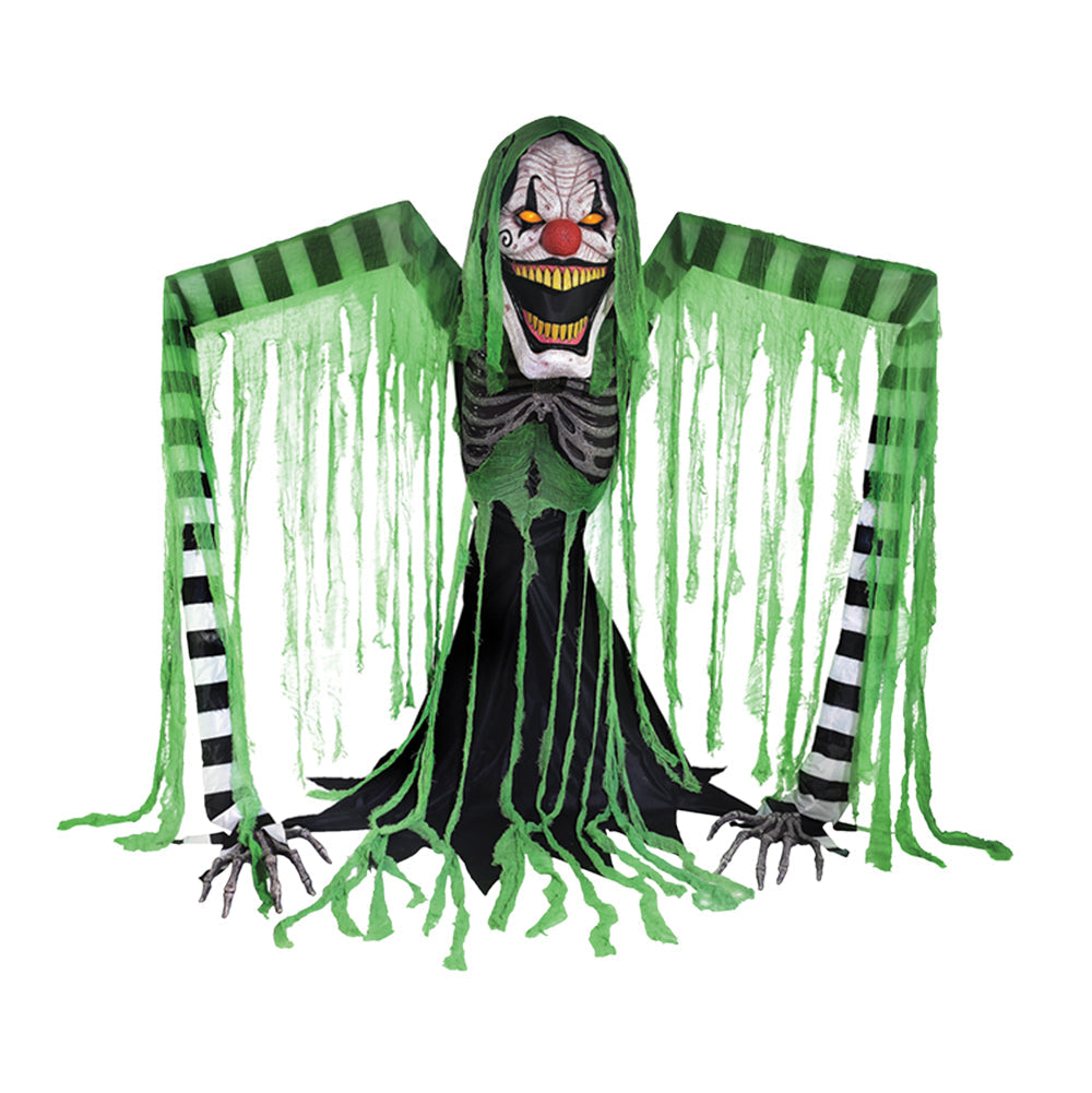 Underworld Clown Animated Prop Halloween Animatronics - Tophatter Daily Deals