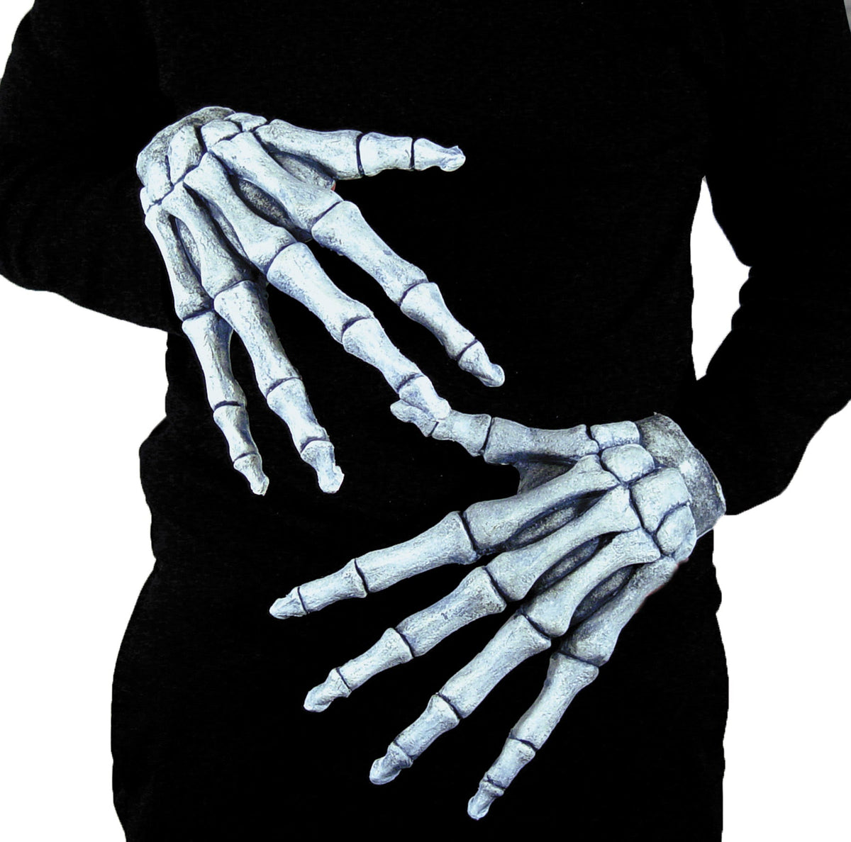 Ghostly Bones Hands Costume Accessories - Tophatter Daily Deals