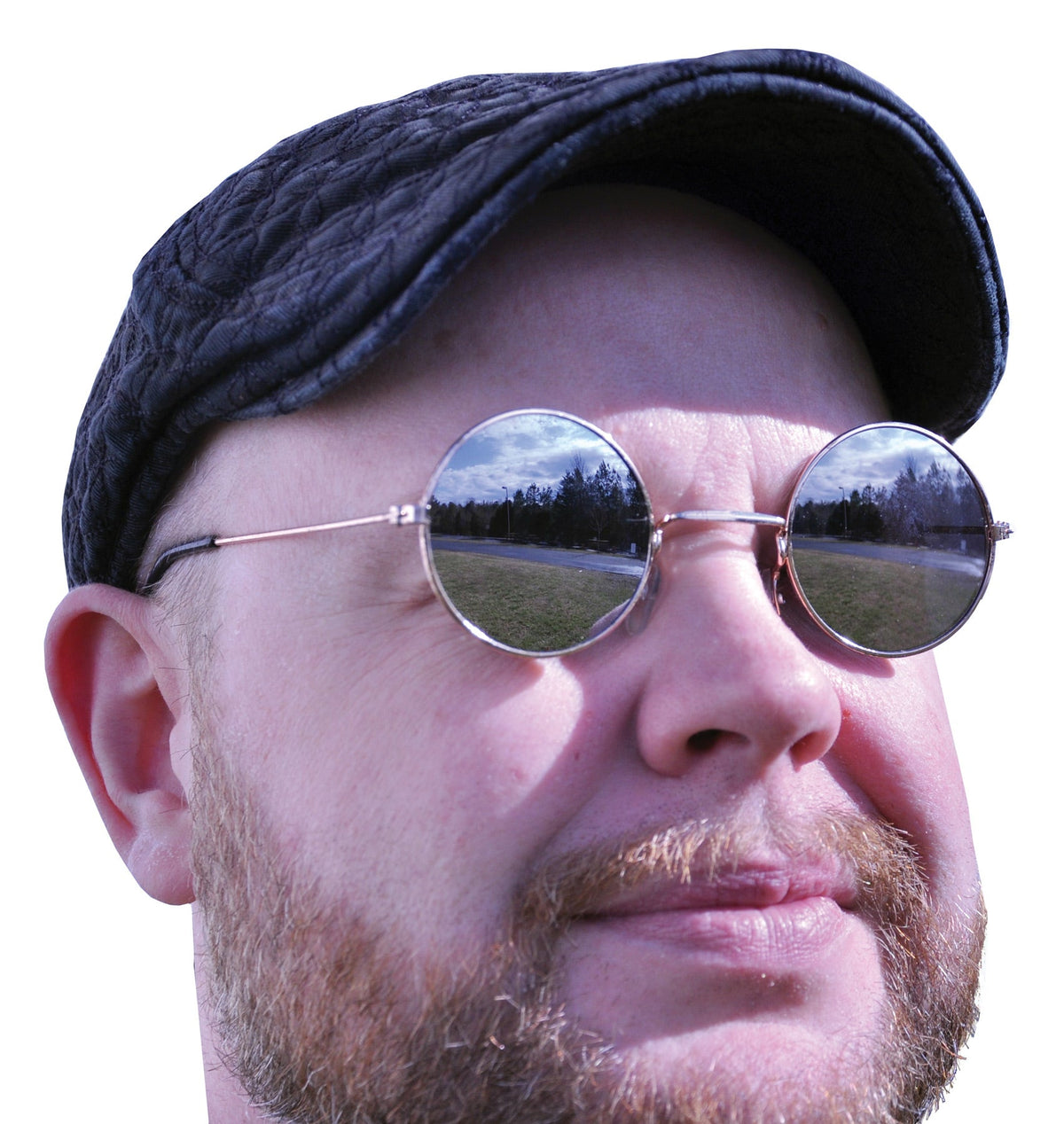 Round Mirror Lens Glasses Costume Glasses & Eyewear - Tophatter Daily Deals