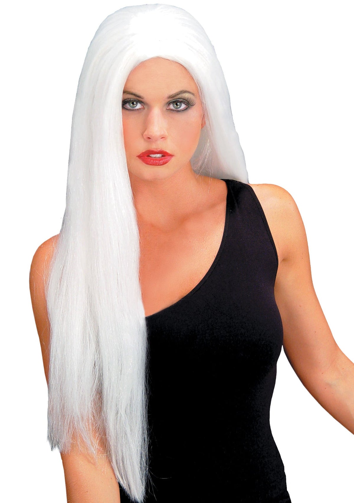 24" Straight Wig Halloween Wigs - Tophatter Daily Deals