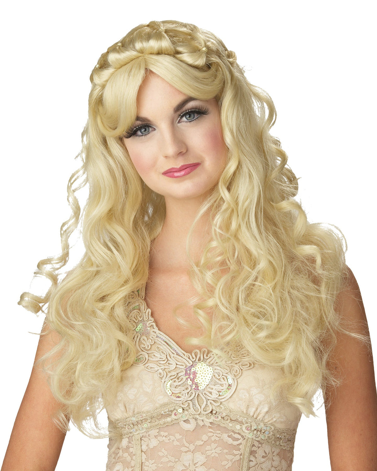 Princess Blonde Wig Halloween Wigs - Tophatter Daily Deals