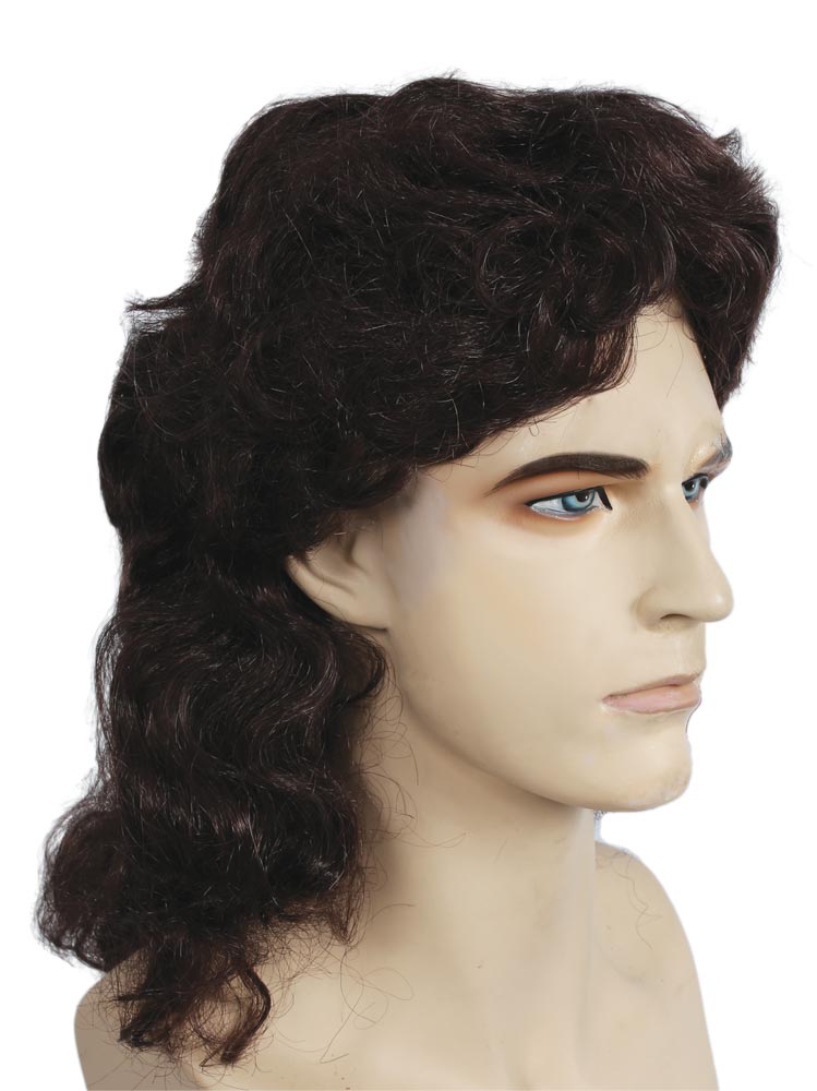 MULLET WIG BROWN Halloween Wigs - Tophatter Daily Deals