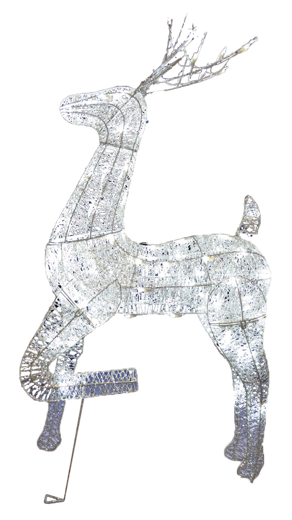 48" Light-Up Buck Yard Decor Halloween Outdoor Decorations - Tophatter Daily Deals