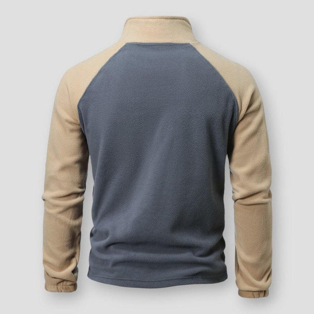 Warm Classic Men's Fleece Pullover - Half Zip, Midweight - Tophatter Daily Deals