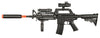 WELL MR799 M4 RIS Spring Airsoft Gun with Scope, Light, Grip, + Suppressor Airsoft-SpringRifle - Tophatter Daily Deals