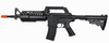 WELL MR799 M4 RIS Spring Airsoft Gun with Scope, Light, Grip, + Suppressor Airsoft-SpringRifle - Tophatter Daily Deals
