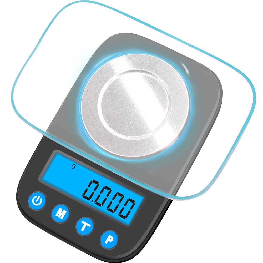 Fuzion Microgram Series Professional Digital Scale 50G x 0.001G Collectible Weapons - Tophatter Daily Deals