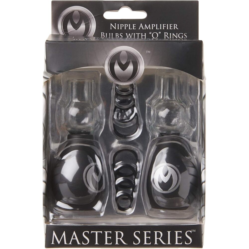 Master Series Pyramid Nipple Amplifier Bulbs with O Rings – Nipple Enlarger > Sex Toys > Nipple Suckers - Tophatter Daily Deals