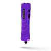 Purple Shell Shock Pocket Knife Styled Stun Gun Flashlight Combo with Glass Breaker - TOPHATTER'S ARMORY DEALS Collectible Weapons - Tophatter Daily Deals
