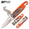 Mtech Multipurpose EDC Folding Pocket Knife Nylon Fiber Handle Orange - Tophatter's Army Products & Self Defense Collectible Weapons - Tophatter Daily Deals