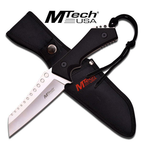 MTech USA Fixed Blade Military Style Tactical Chopper Knife Collectible Weapons - Tophatter Daily Deals