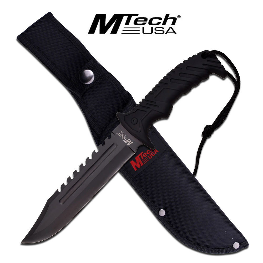 MTech USA FIXED BLADE KNIFE 12.5" OVERALL - Tophatter Daily Deals