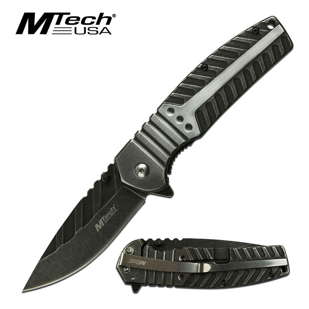 MTECH USA SPRING ASSISTED KNIFE - Tophatter Daily Deals