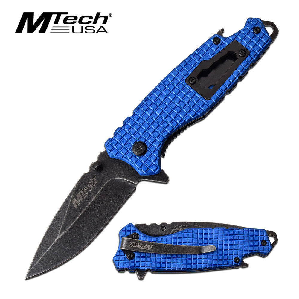 MTECH USA SPRING ASSISTED KNIFE - Tophatter Daily Deals