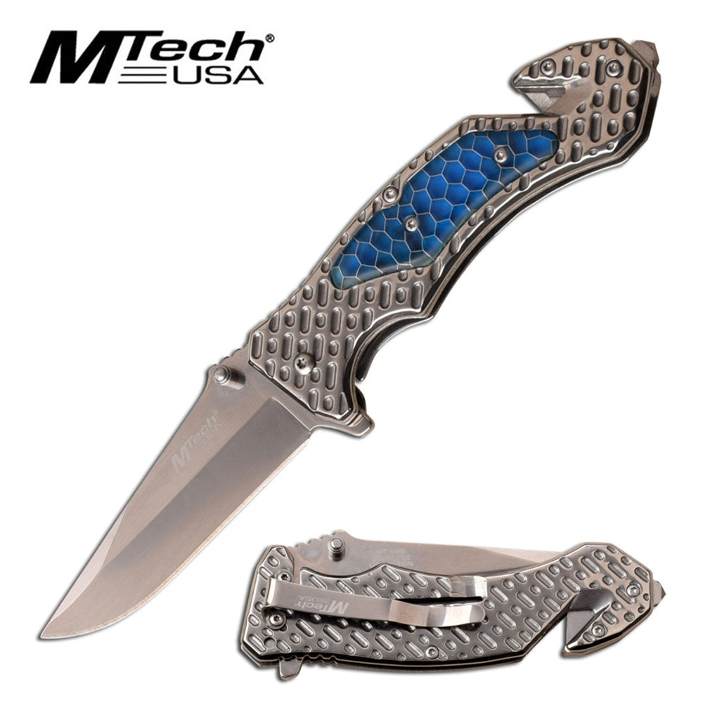 MTECH USA SPRING ASSISTED KNIFE - Tophatter Daily Deals