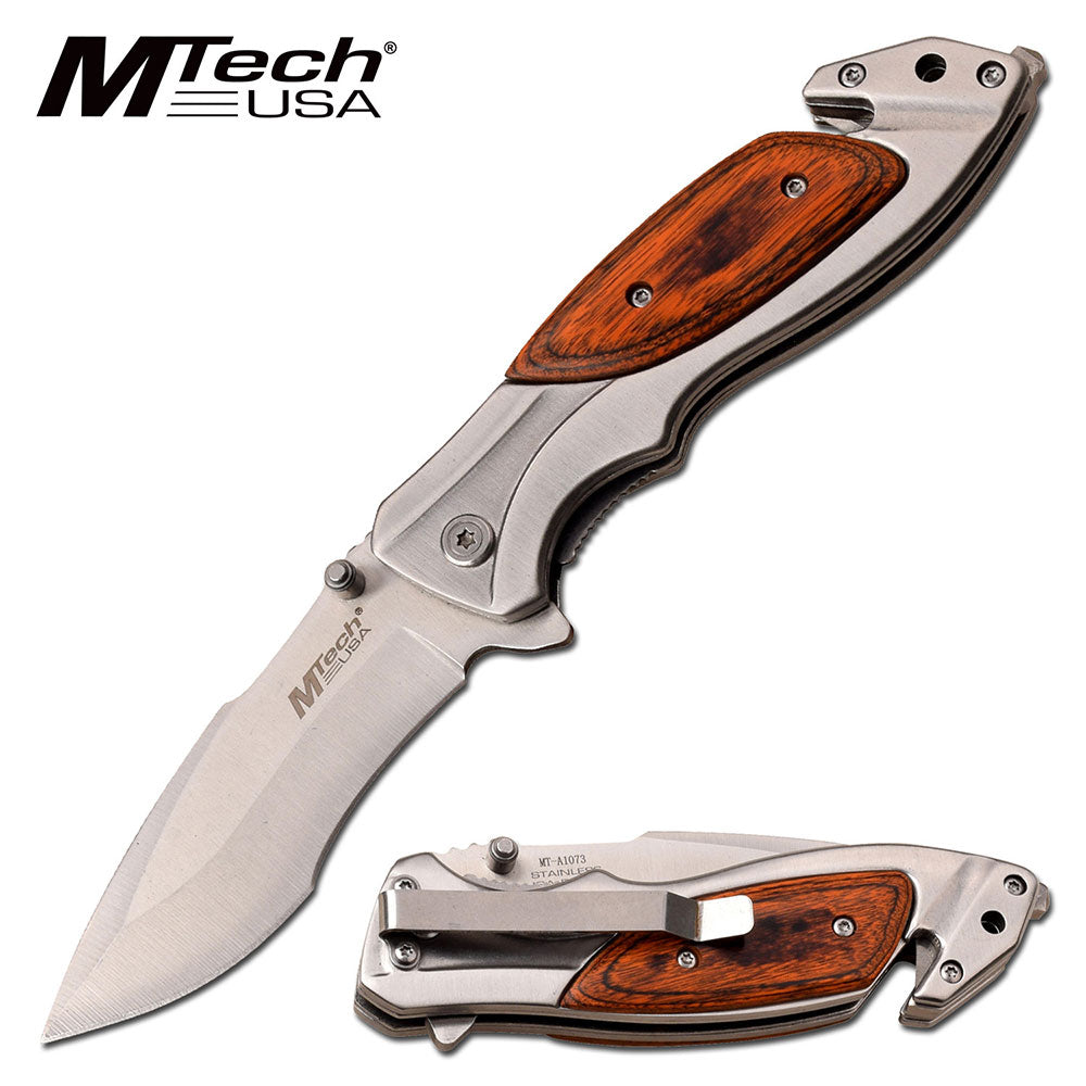 MTECH USA SPRING ASSISTED KNIFE - Tophatter Daily Deals