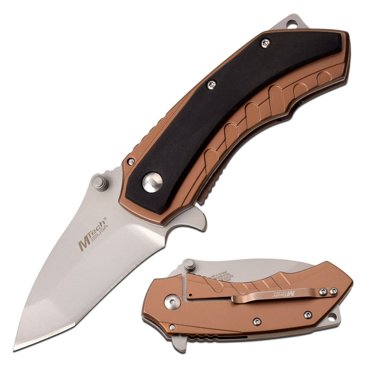MTECH USA - SPRING ASSISTED KNIFE - Tophatter Daily Deals