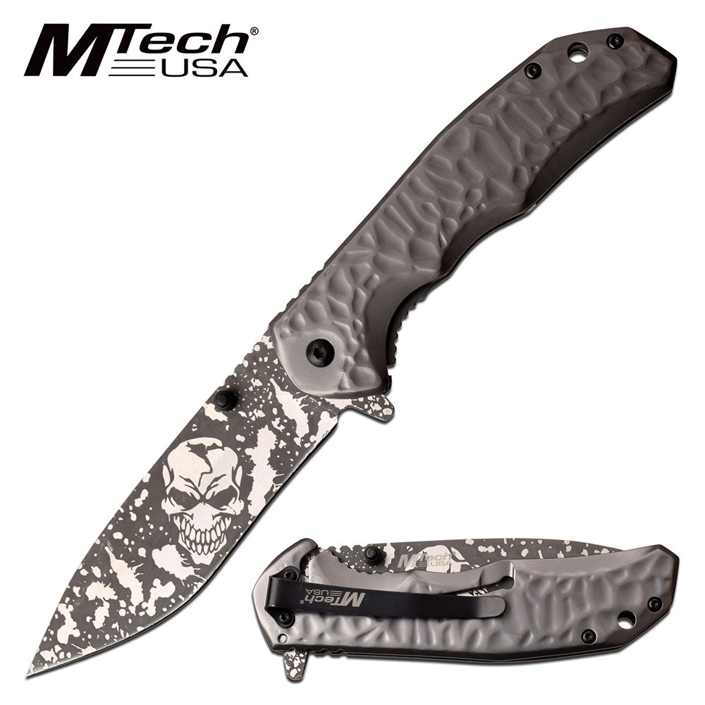 MTECH USA SPRING ASSISTED KNIFE - Tophatter Daily Deals