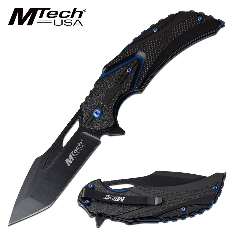 MTECH USA SPRING ASSISTED KNIFE - Tophatter Daily Deals
