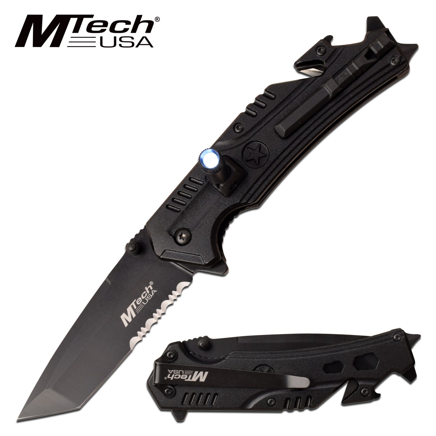MTECH USA SPRING ASSISTED KNIFE - Tophatter Daily Deals