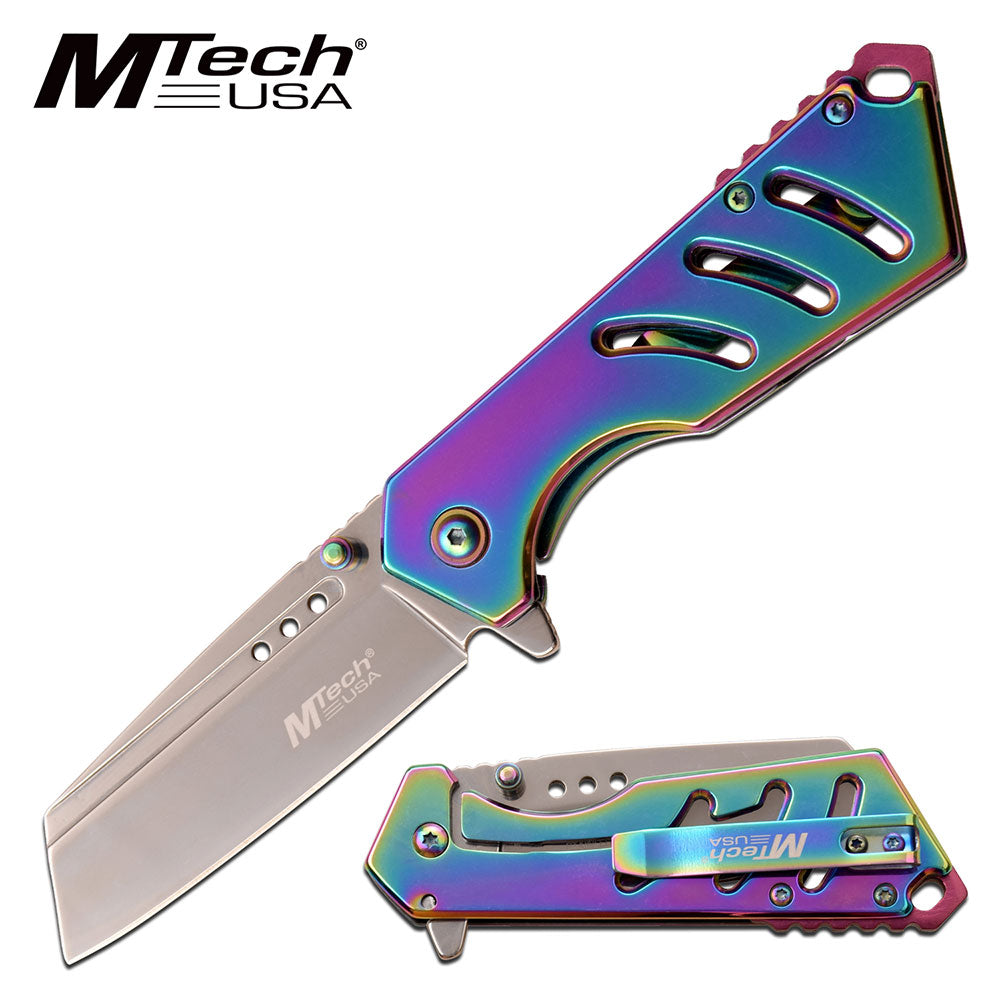 MTECH USA SPRING ASSISTED KNIFE - Tophatter Daily Deals