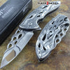 MTECH Ballistic CHROME Skeletonized Flame Blade Spring Assisted Open Knife Knife-Assist - Tophatter Daily Deals