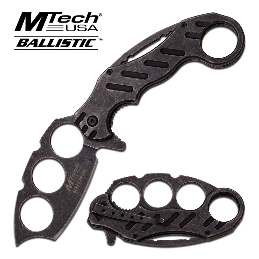 MTech USA SPRING ASSISTED KNIFE 5.5" CLOSED - Tophatter Daily Deals