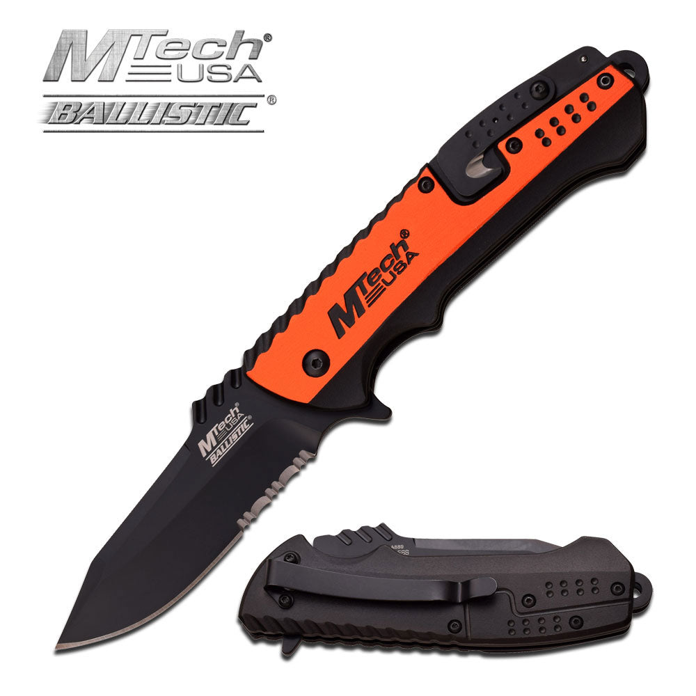 MTech USA SPRING ASSISTED KNIFE 4.75" CLOSED - Tophatter Daily Deals