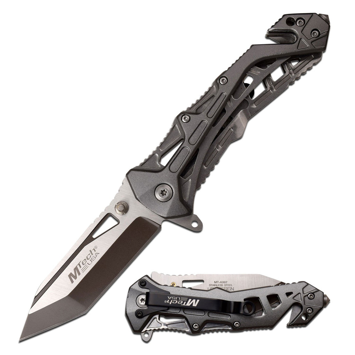 MTECH USA - SPRING ASSISTED KNIFE - Tophatter Daily Deals