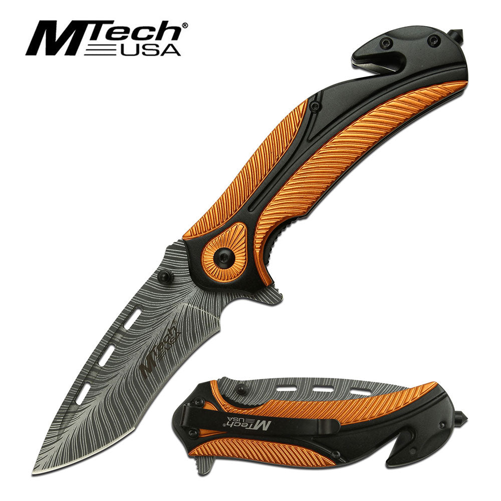 MTECH USA SPRING ASSISTED KNIFE - Tophatter Daily Deals