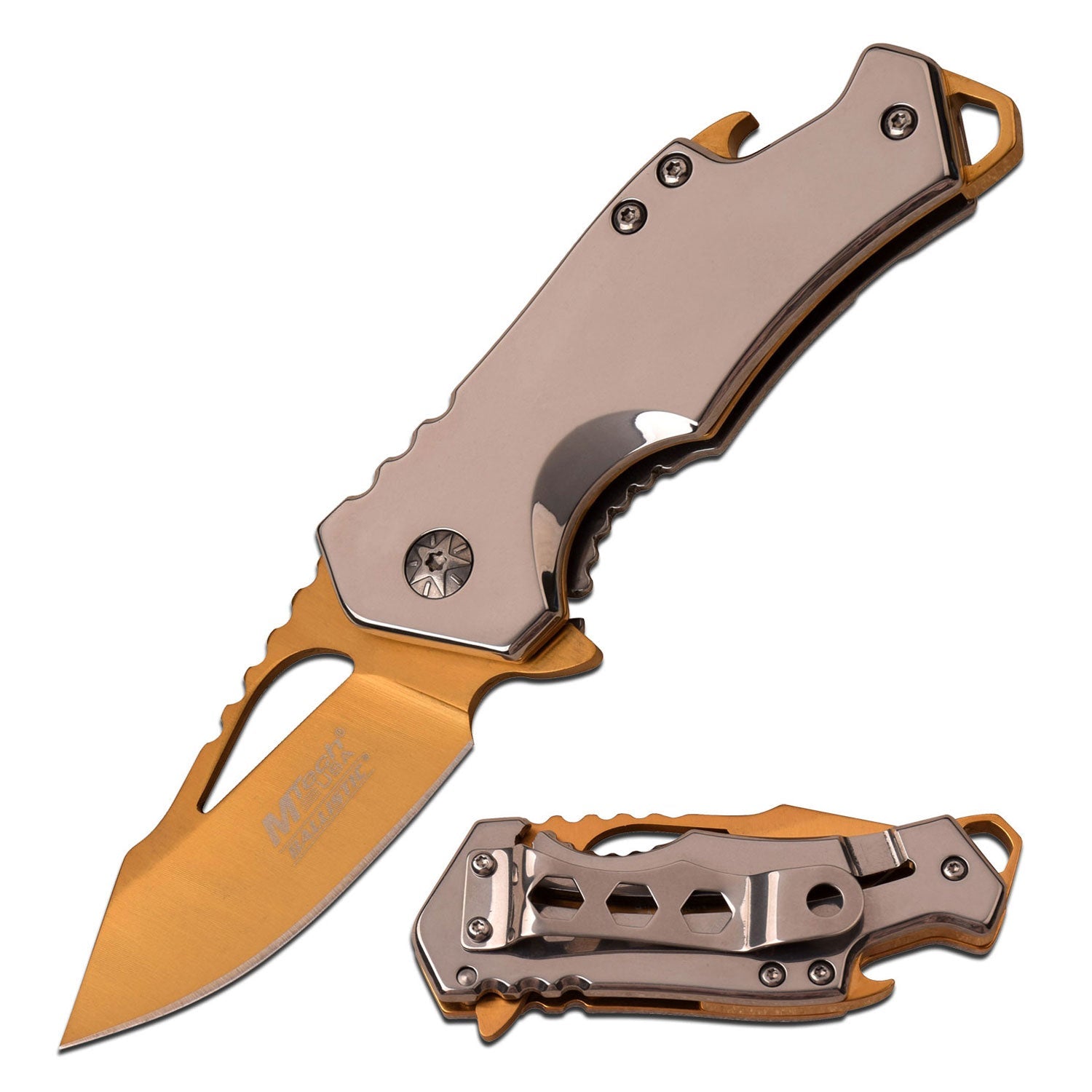 MTECH USA - SPRING ASSISTED KNIFE - Tophatter Daily Deals