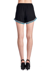 Women's Short with Color Trim Shorts - Tophatter Daily Deals